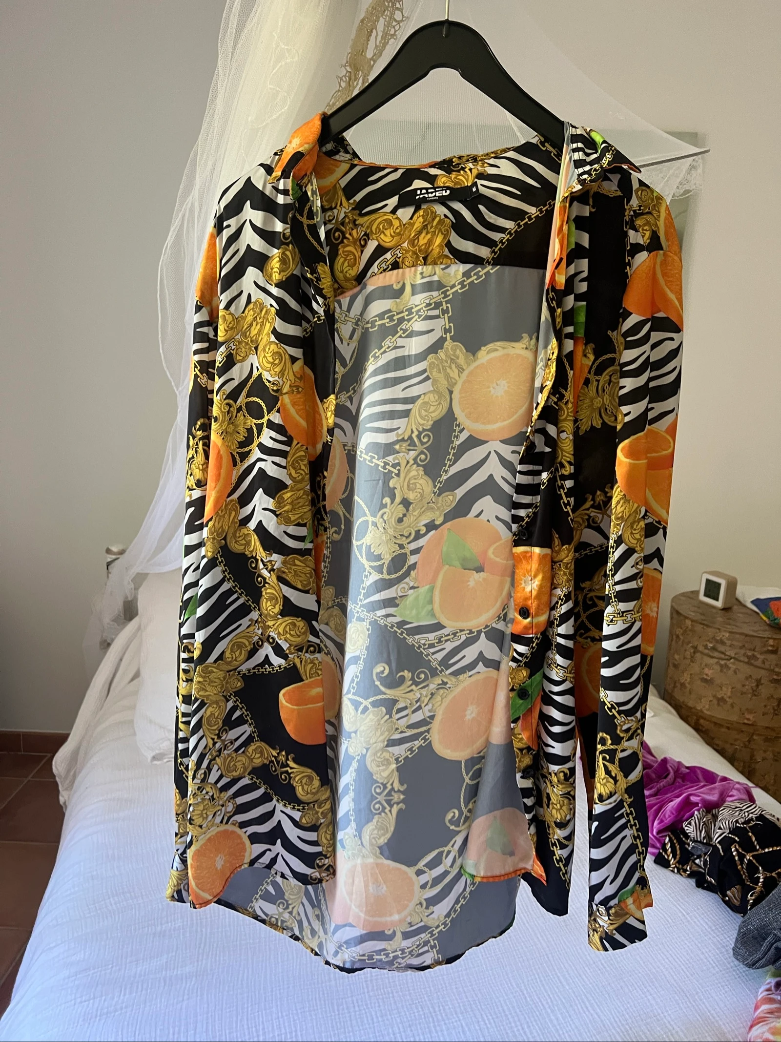 Chemise zèbre à motif Jadedlondon 